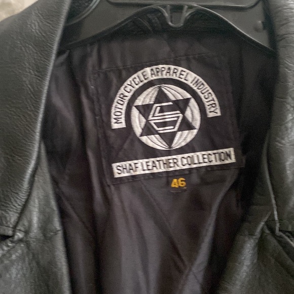 Motorcycle apparel industry leather jacket - Picture 2 of 5